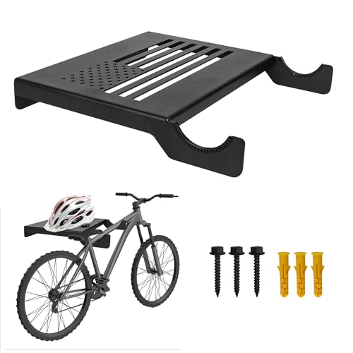 KSWLOR Bike Wall Mount - Horizontal Bicycle Wall Mount for Home or Garage, Wall Bike Rack, Indoor Bike Storage,Weighing capacity 120 lbs.