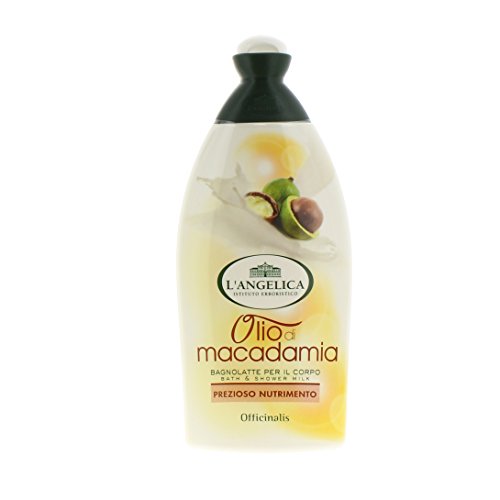 L 'Angelica  bagnoschiuma Aceite Macadamia, 500 ml  [unidades de 4]