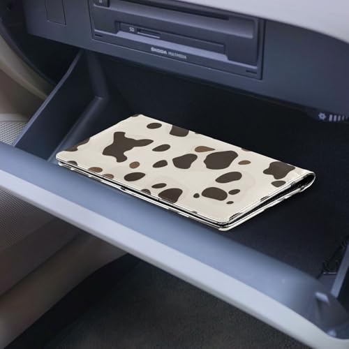 Organizador para carro Slim de cuero miniatura 6
