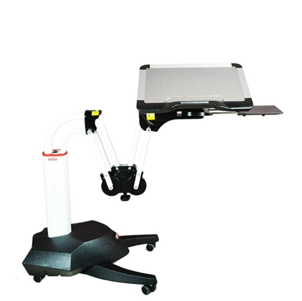 NBGYS Versatile Rolling Laptop Desk - Portable Bed Table for Home, Office, School, and Medical Use - Adjustable Height Laptop Stand for Bed and Writing - Convenient Lap Desk Solution