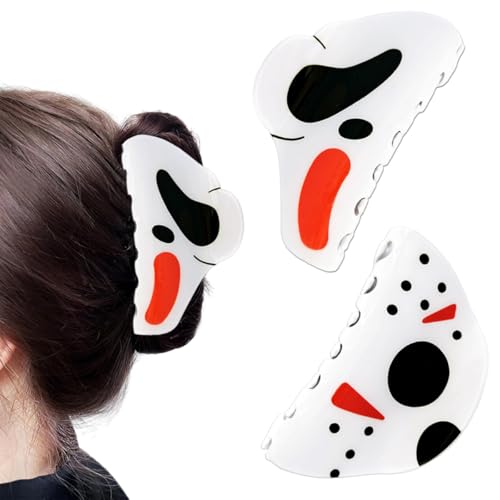 Pince à cheveux Halloween grand requin lot de 2 pinces à forte fixation pour femme