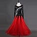 ZYDANC F,3XL,Waltz Modern Costumes Ballroom Dance Competition Dresses Women's Tango Flamenco Dance Clothes Great Swing Skirt