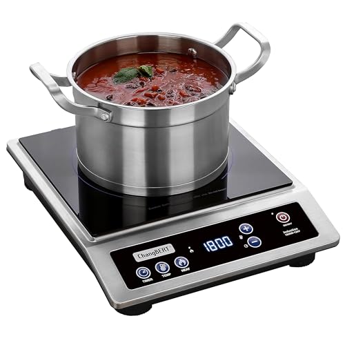 ChangBERT Induction Cooktop, Commercial Grade Portable...