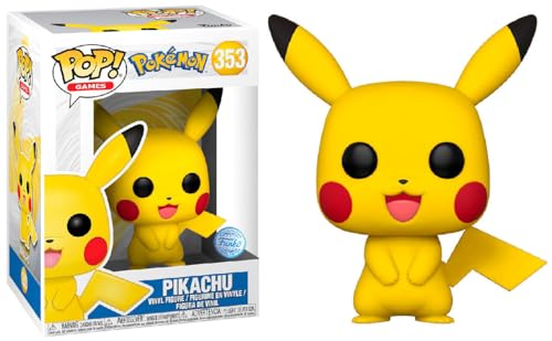 Funko Pop! Games: Pokemon - Pikachu (Standing) Figure (Special Edition)