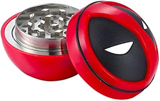 Młynek do przypraw, Spespo Ball młynek do ziół, dla przypraw, ziół, herbaty, kawy, stopu cynku, czarna skrzynka podarunkowa