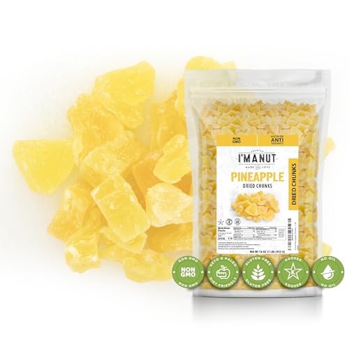 Premium Dried Pineapple Chunks