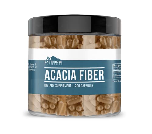 Earthborn Elements Green Coffee Bean Extract and Acacia Fiber Bundle, 200 Capsules Each, Pure & Undiluted, No Additives - Image 6