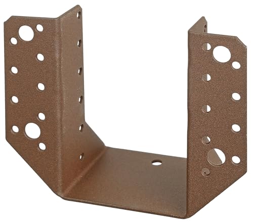 Support U anticorrosion à couche duplex Alberts 80mm kit de 25 - 5