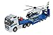 Produktbild Majorette - Volvo Polizei-Transporter FH-16 (35 cm)  LKW mit Auflieger und Airbus Hubschrauber (25,5 Licht & Sound vielen Funktionen - Spielzeug-Set für Kinder ab 3 Jahren, 213716000, Einheitsgröße