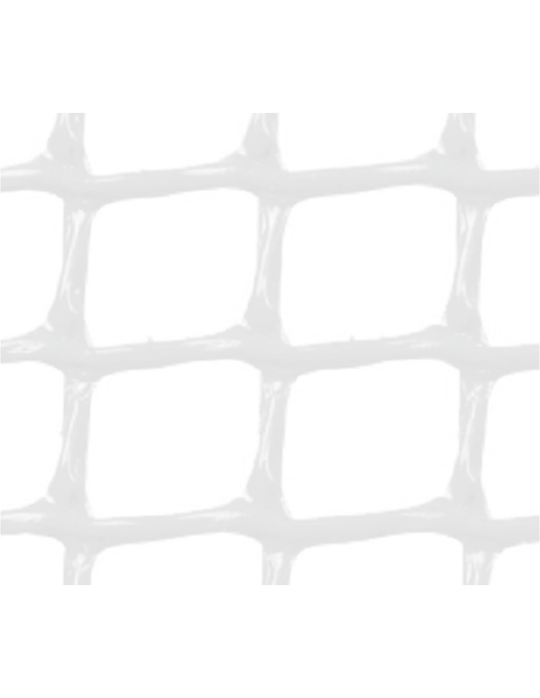 Faura - Malla PLASTICA Cuadrada 2x2 cm Blanca | 1x25 m