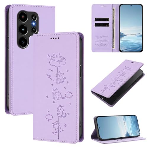 �X�}�z�P�[�X �Ή��@�� for Blackview Wave 10 �X�}�z�P�[�X�y�J�[�h�z���_�[�E�E�H���b�g�E�}�O�l�b�g�o�b�N���E�t���b�v�E�X�^���h�@�\�t���zPurple