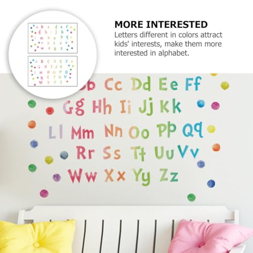Set de 2 Vinilos Decorativos Letras Acuarela miniatura 5