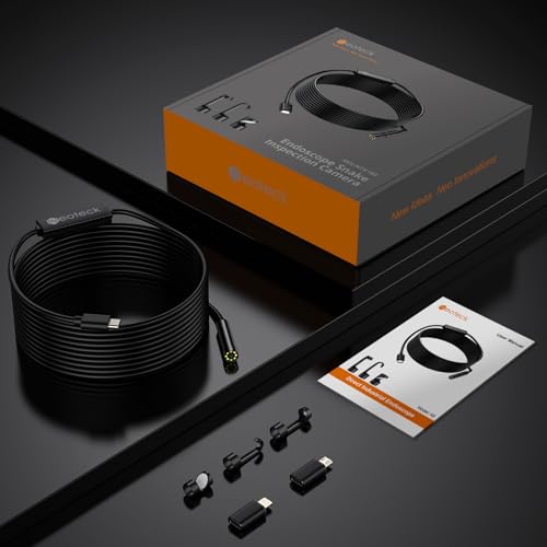 Neoteck Endoskopkamera 1920P HD Snake Inspektion Endoskop Wasserdicht mit 8 LED Leuchten...