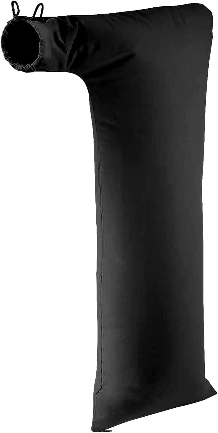 Black Table Saw Dust Collector Bag for 10" Tablesaws, Compatible with