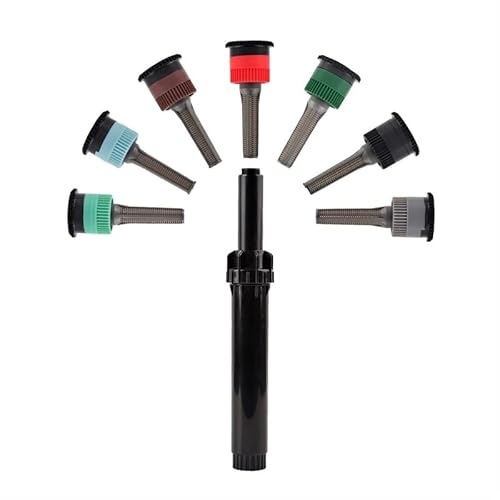 1/2 Zoll Versenkregner mit 7 Arten 0°~360° verstellbare Ersatzstreudüsen Gartenpark Grasrasenbewässerungswerkzeug – Bild 3