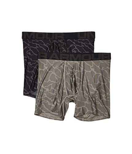 Image of Under Armour Men's Performance Tech Boxerjock Brief Underwear, 6 inch Inseam, All-Day Comfort & Ultra-Soft, 3-Pack