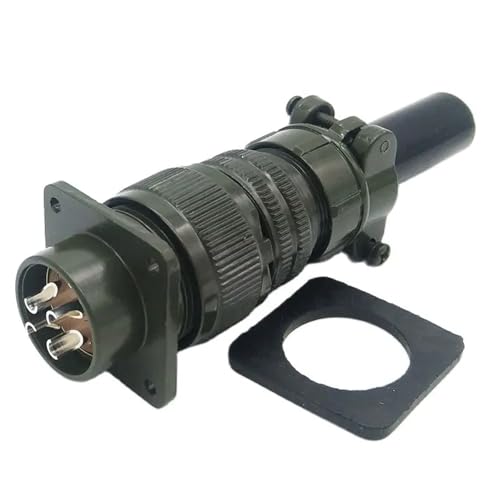 Conector de aviación recto MS3102 3108A de 4 pines para servomotor de alta precisión