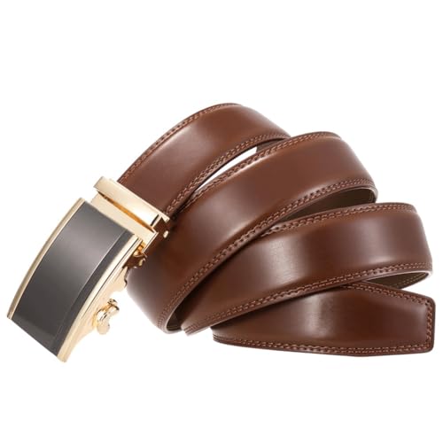 Business Belt Men's Belt Automatic Buckle Belt4