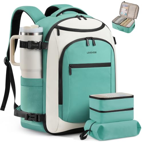Image of LOVEVOOK 40L Travel Backpack for Women & Men, Airline Approved Carry On Bag