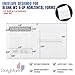 Blank W2 4-Up Horizontal Tax Forms 2025, 25 Employee Set, Designed for QuickBooks Online and Accounting Software, with Back Instructions, 25 Self Seal Envelopes Included, 4 Down Forms