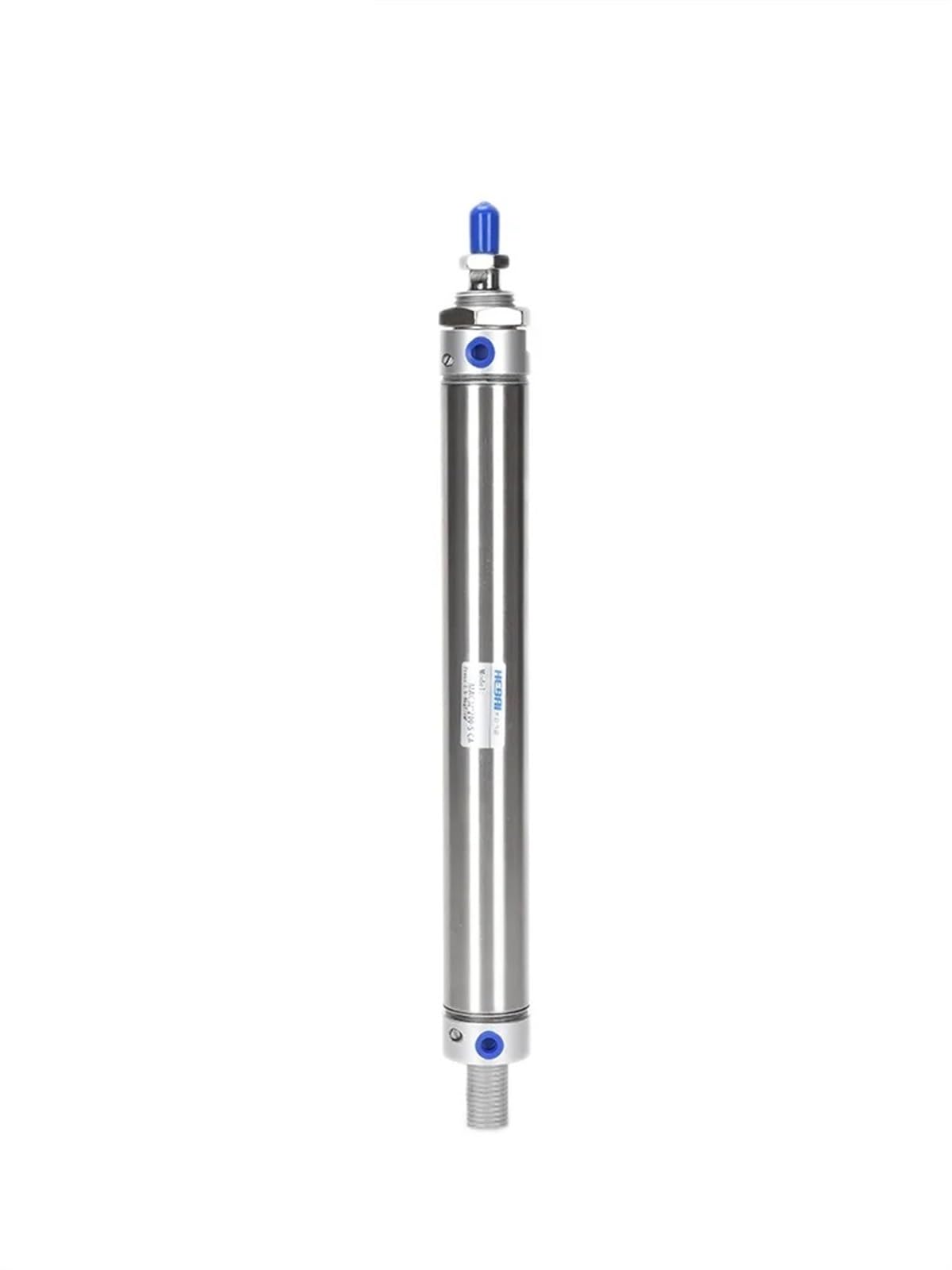Mini cilindro neumático de acero inoxidable con amortiguador Cilindro neumático Diámetro MAC32 Carrera 25-300 mm Cilindro de aire(MAC32X250-S-CA)
