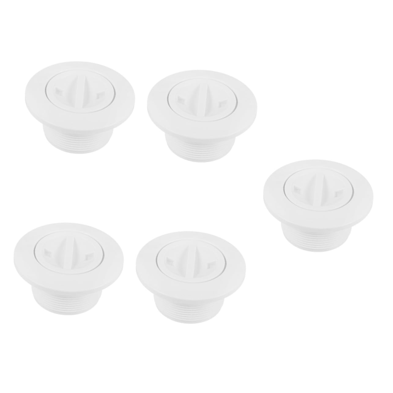 BESTonZON 5pcs Pool Suction Cover Drain Safety Lid Skimmer Cover Pool Vacuum Head