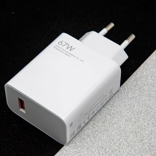 Carregador Turbo 67w Compatível com Xiaomi Mi POCO F5 Pro X3 X4 X5 + Cabo Tipo C