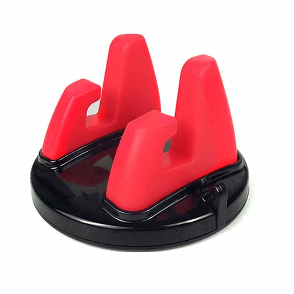 AXUEQIN-360 Degree Car Phone Holder Dashboard Sticking Mobile Phone Holder Stand Mount for Less 6 inch Phone Desk