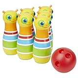 Melissa & Doug Sunny Patch Giddy Buggy Bowling Action Game - 6 Bug Pins, 1 Plastic Ball