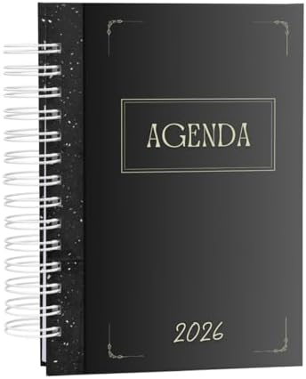 Agenda 2026 Comercial - Visão Diária c/Horário E Planejamento, 40...