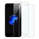 2-Pack EasyAcc iPhone 7 Tempered Glass Screen Protector Invisible Shield Film Guard Cover for iPhone 7 (Anti-Sharp Scratch, Crystal Clear, HD, Bubble Free, High 9H Hardness)