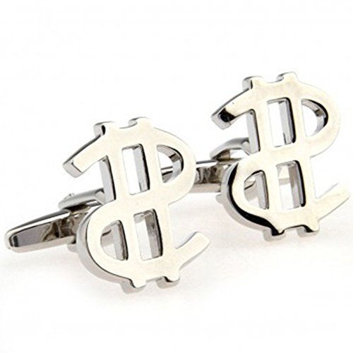 JUNGEN Gemelos de Dólares de Moda Cufflinks de Aleación Para Camisa del Negocio Elegantes accesorios para hombres