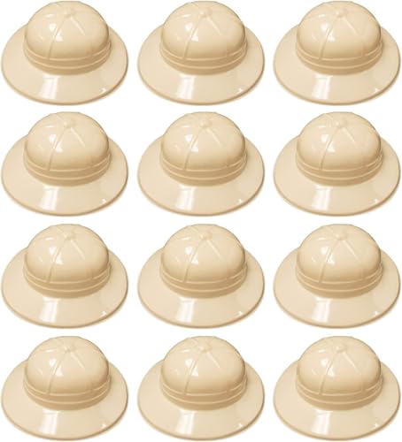 Super Z Outlet Safari Party Hats Plastic Jungle Theme Animals Explorer Pith Halloween Costume Toy for Kids (12)