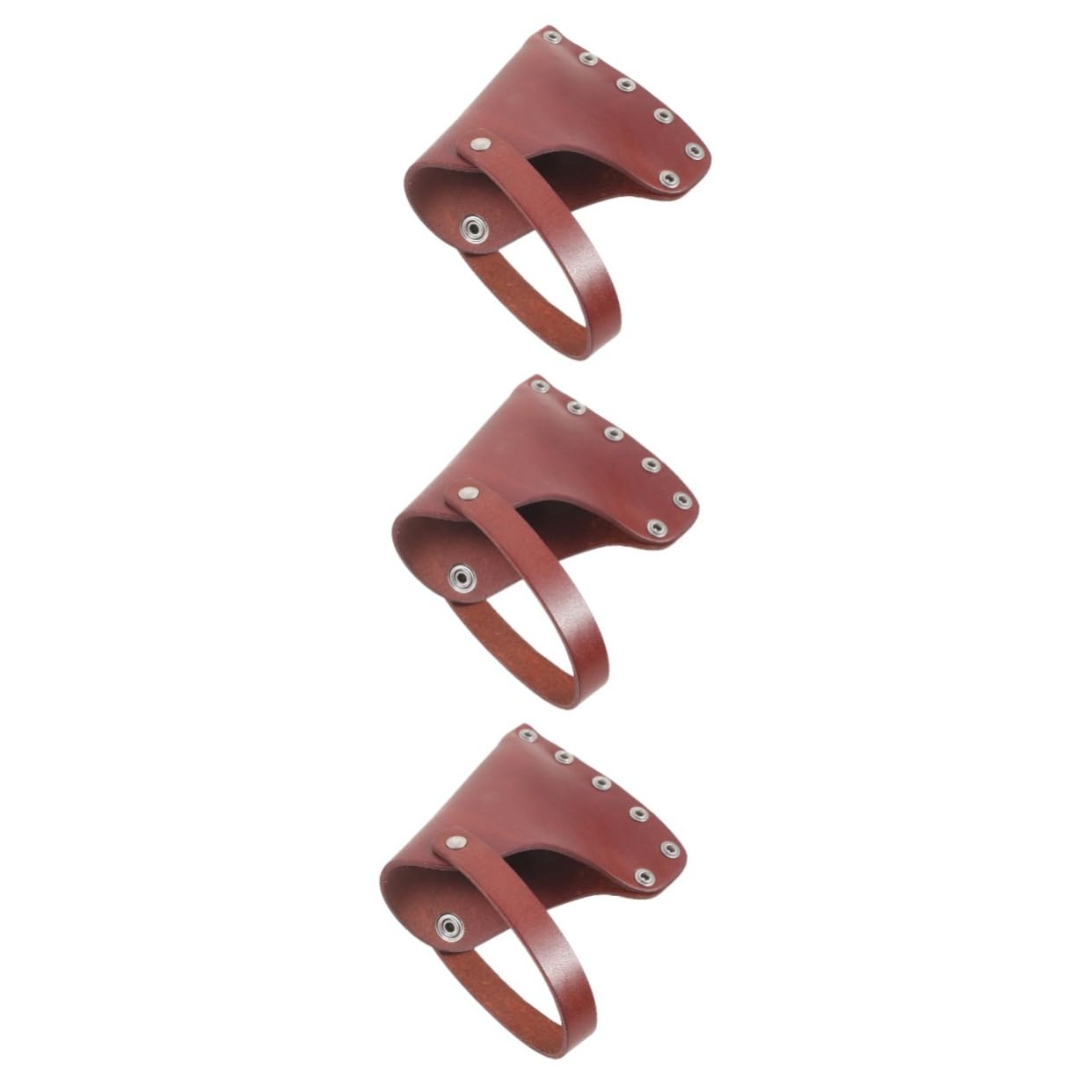 Lurrose insieme dell'ascia borsa porta utensili borsa portautensili protettore sopravvivenza attrezzo custodia protettiva per attrezzi copertura protettiva dell'ascia pelle Brown
