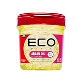Eco Style Moroccan Argan Oil Styling Gel - Promotes Healthy Hair - Nourishes And Repairs - Delivers Long Lasting Shine - Provides Maximum Hold and Helps Tame Frizz - Ideal For All Hair - 8 oz