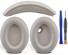 🎧What You Will Get: A pair of protein leather ear pads and a headband, making your headphones brand new again. 🎧Compatible With: WH-1000XM4 (WH1000XM4) Over-Ear Headphones, Please CHECK your Headphones' model before purchase. 🎧Replacement Ear Cushion...
