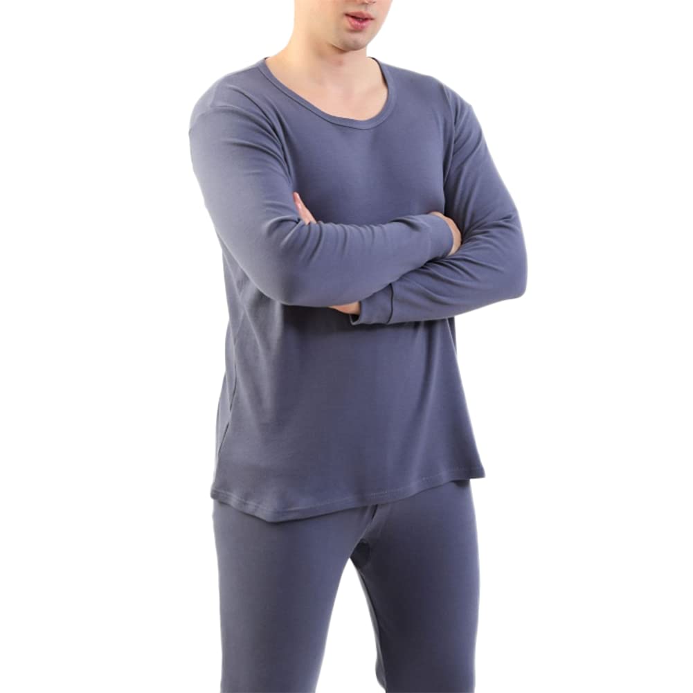 Men's Thermal Underwear Set Warm with Inner Fleece 3XL-9XL