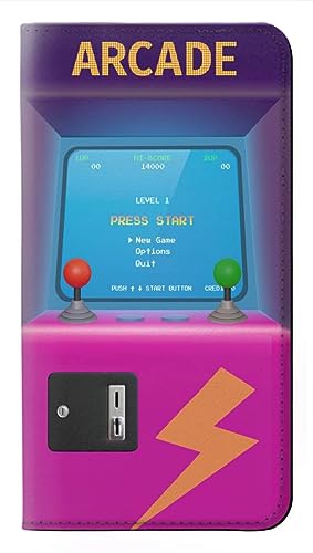 Arcade Cabinet Retro Machine Étui Galaxy Z Fold 6 Housse Cuir
