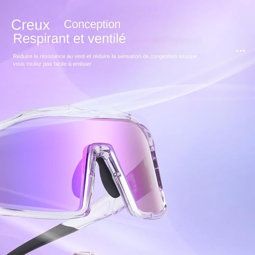 Lunettes d'équitation polarisées contre le vent et les reflets du soleil - 7