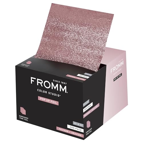 Image of Fromm Color Studio Pink 5X11 Thick Pop Up Foil 500 Pack