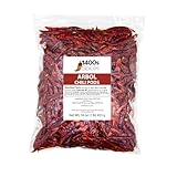 1lb Chile de Arbol Food Service Size S17. Dried Arbol Whole Chilies Peppers, Chili Seco Pods for Authentic Mexican Food by 1400s Spices