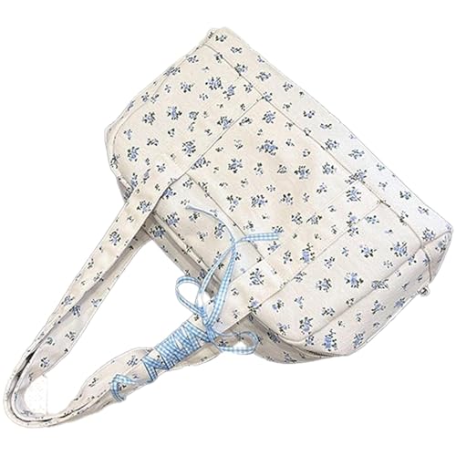 Bohany Bolsa de viaje de flores para mujer, bolsa de de,Bolso de hombro impermeable de con | Bastante de la semana, azul, Se référer au descriptif, Consulte la descripción