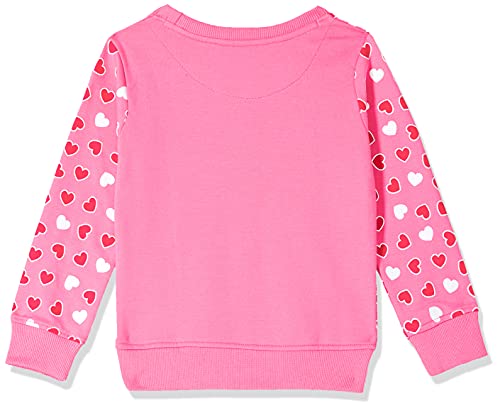 Image of Easybuy Girls Regular Sweatshirt AU21DM05GX Rose Pink, 7 Years-8 Years