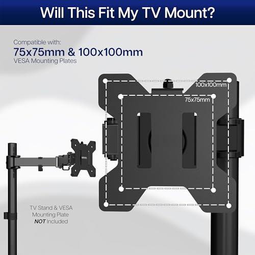 Support montage VESA 100mm 75mm VIVO Stand-VAD1 écran LCD LED - 6