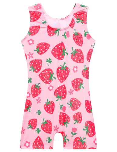 Image of TENVDA Leotards for Girls Gymnastics One Piece Biketard(Multiple Colors)