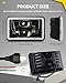 MAYELLO 4Pcs 4x6 LED Headlights DOT 60W Hi/Lo Sealed Beam Headlights Compatible with Peterbilt 379 Kenworth T800 T600 Freightinger Ford Probe Chevy Oldsmobile Cutlass H4651 H4652 H4656 H4666 H6545