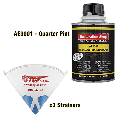 Restoration Shop - Firethorn Red Pearl Acrylic Enamel Auto Paint - Complete Quart Paint Kit - Professional Single Stage High Gloss Automotive, Car, Truck, Equipment Coating, 8:1 Mix Ratio, 2.8 VOC - Thumbnail 5
