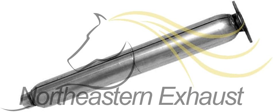 Northeastern Exhaust | Direct Fit Resonator Muffler Exhaust System Kit Compatible with Buick Regal 2002 3.8L- Includes Clamps and Gasket