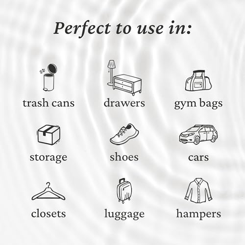 Fresh Wave Odor Eliminating & Deodorizing Packs | 2 Bags of 6 Each | Safer Odor Relief for Small Spaces | Natural Plant-Based Odor Eliminator | Odor Absorbers for Home, 3.6 Ounce (Pack of 2)