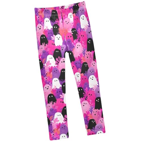 Casual Leggings for Girls,Toddler's Stretch Yoga Pants,Tights Trousers for Dance Running Gymnastics Sports 4-10T